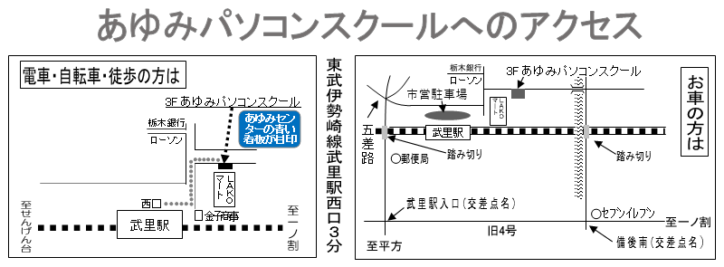 スクールへのアクセス